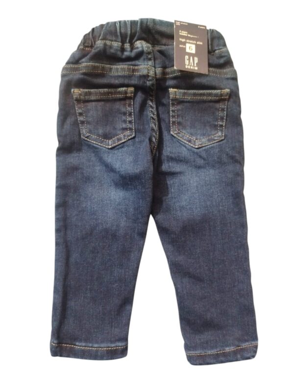 Infant Boys Denim Stretch Jeans - Image 3