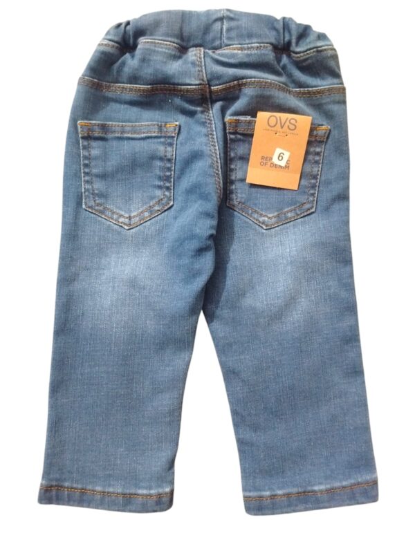 Infant and toddler Boys Denim Stretch Jeans - Image 3